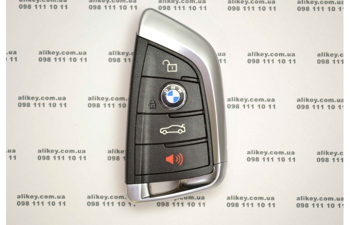Автоключ BMW 3+1 кнопки