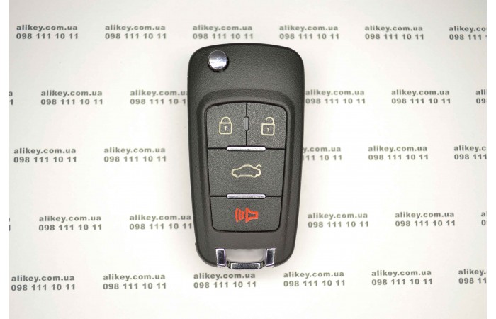 Выкидной ключ Ford 3+1 кнопки Выкидной ключ Ford 3+1 кнопки