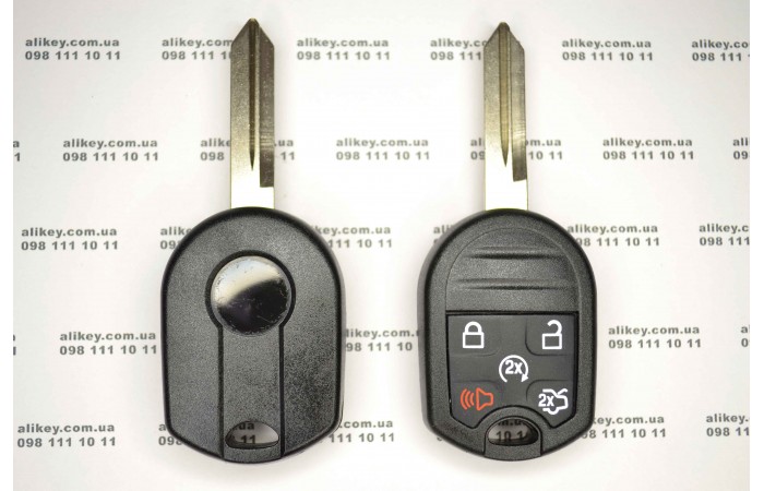 Авто ключ Ford 4+1 кнопки Авто ключ Ford 4+1 кнопки