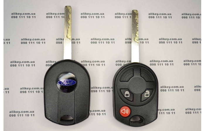 Авто ключ Ford 2+1 кнопки Авто ключ Ford 2+1 кнопки