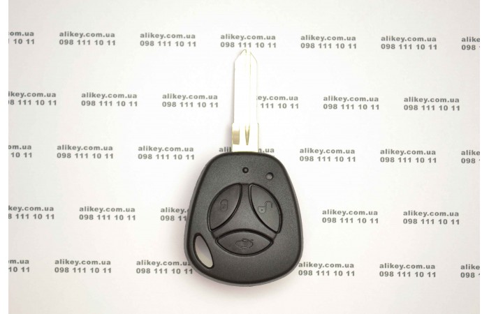 Автоключ Lada 3 кнопки