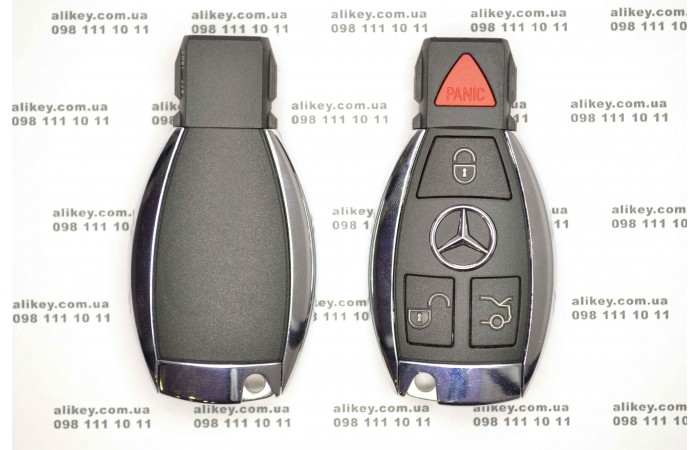 Смарт ключ 3+1 кнопки Mercedes