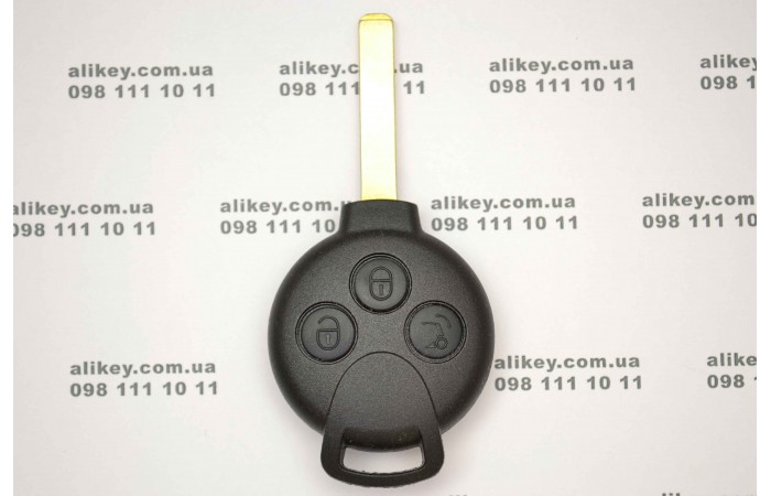 Автоключ Smart 3 кнопки