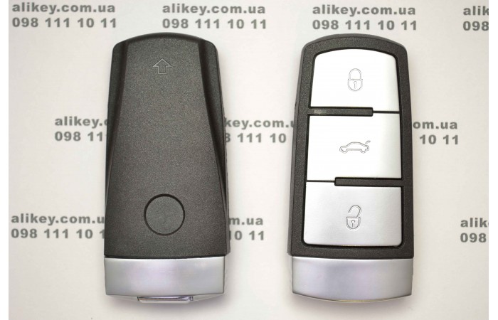 Смарт ключ для Volkswagen 3 кнопки, с чипом id 46, 434 Mhz Смарт ключ для Volkswagen 3 кнопки, с чипом id 46, 434 Mhz